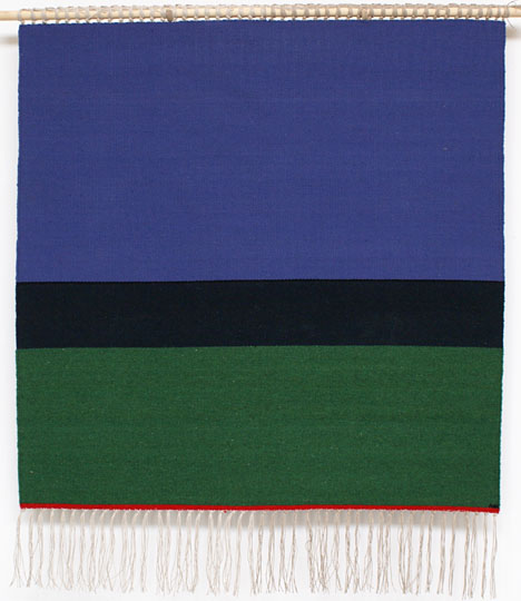 Maria Hillfon  www.hillfon.com  åska - Thunder, 130x130 vävnader, weavings